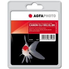 AgfaPhoto Ink Black 11 ml - High-Yield Quality APCCLI551XL